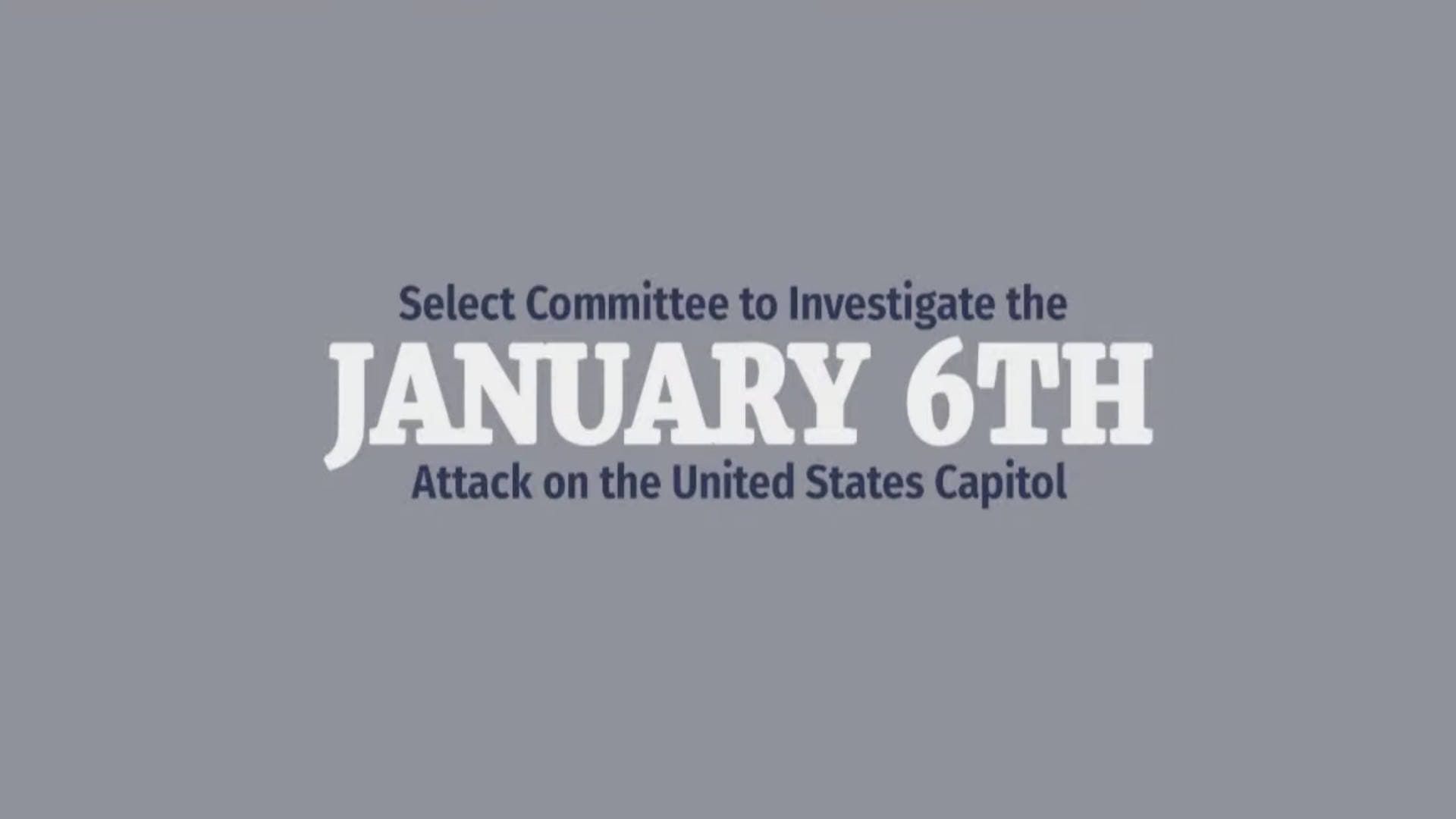 Attack on Democracy the January 6th Hearings background