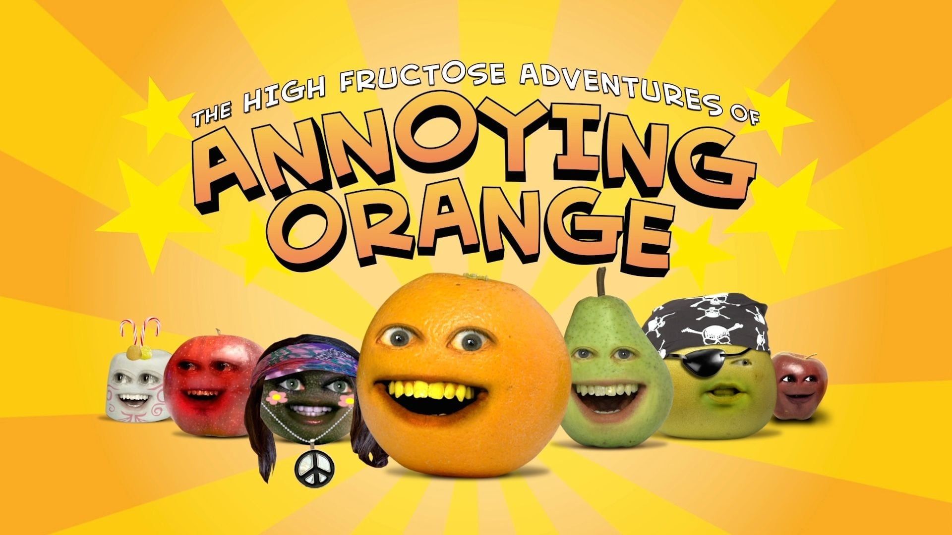 The High Fructose Adventures of Annoying Orange background