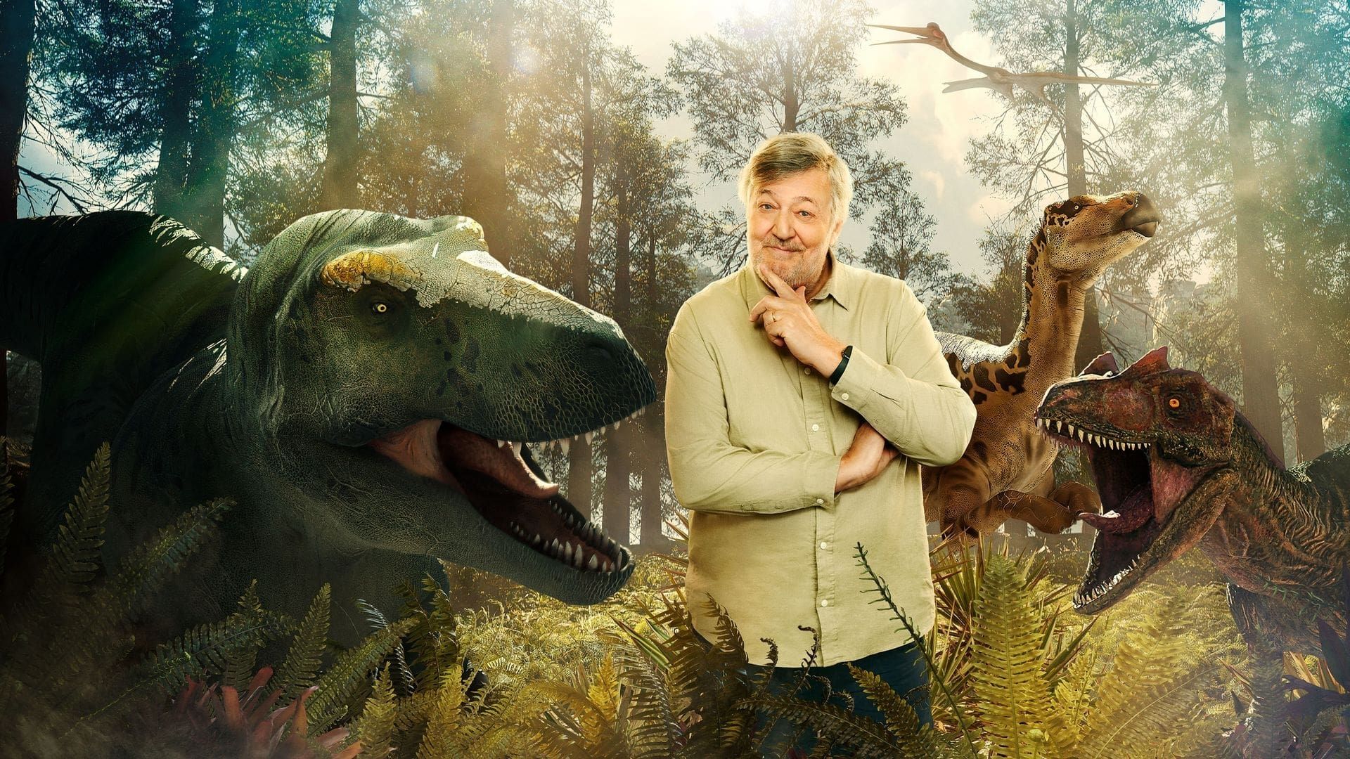 Dinosaur - with Stephen Fry background