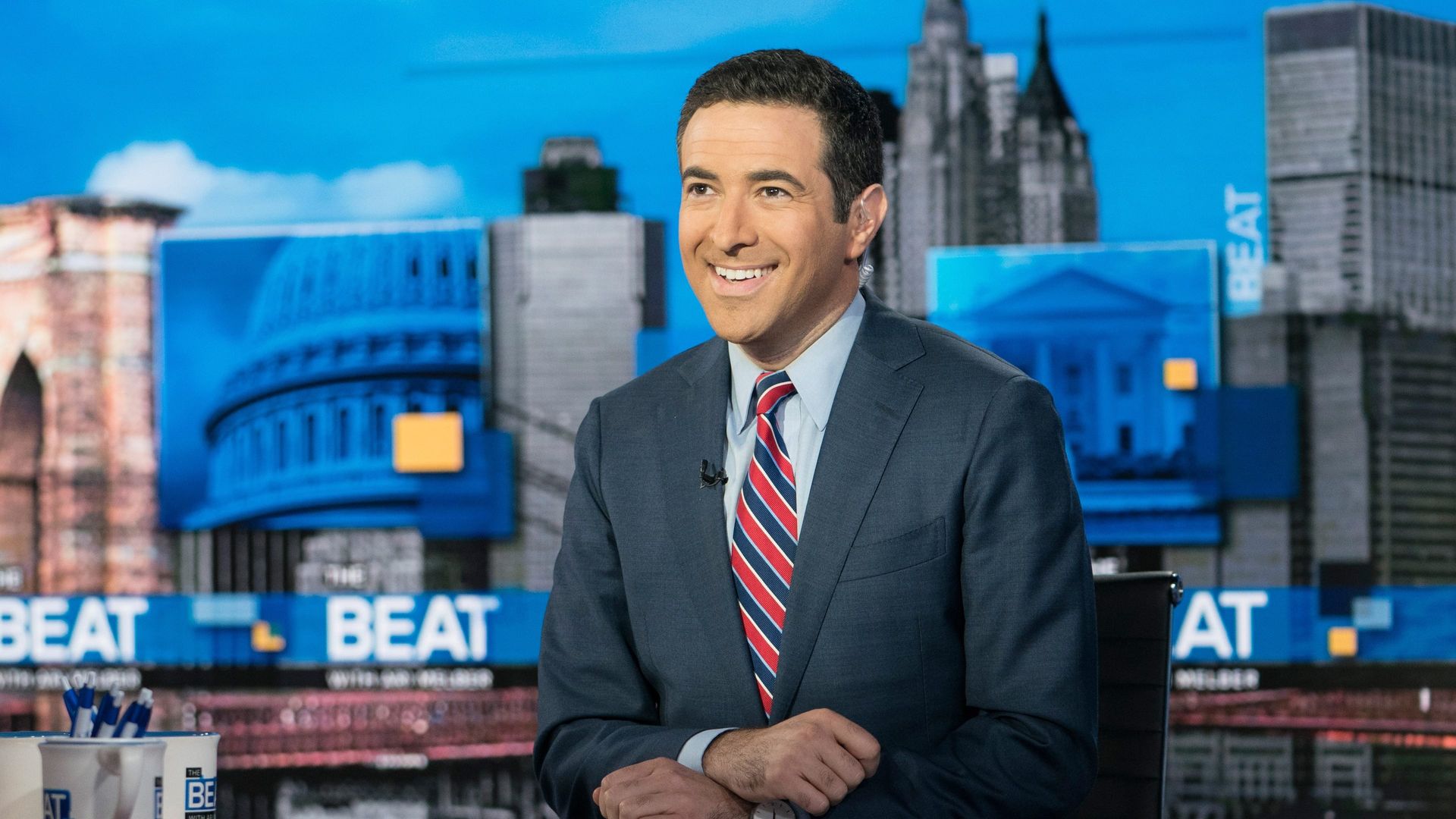 The Beat with Ari Melber background
