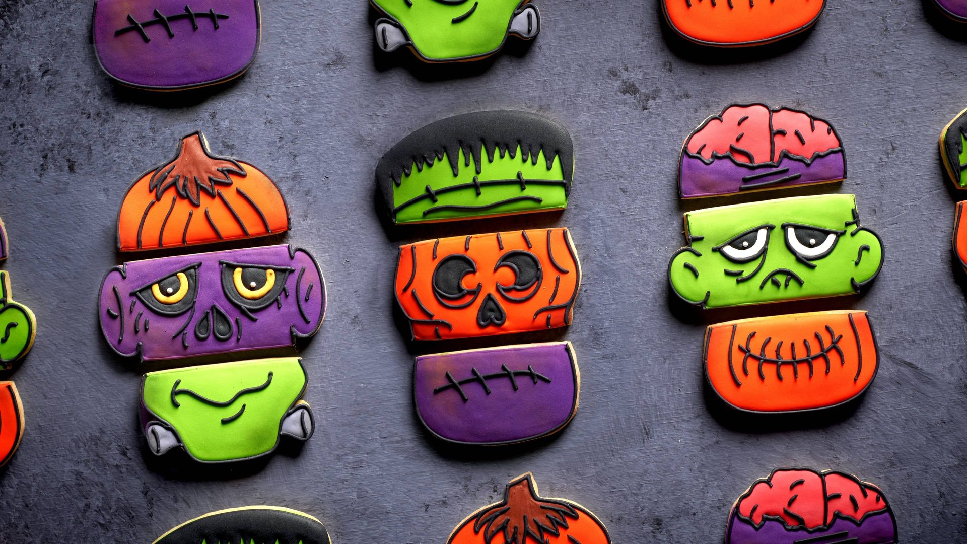 Halloween Cookie Challenge background