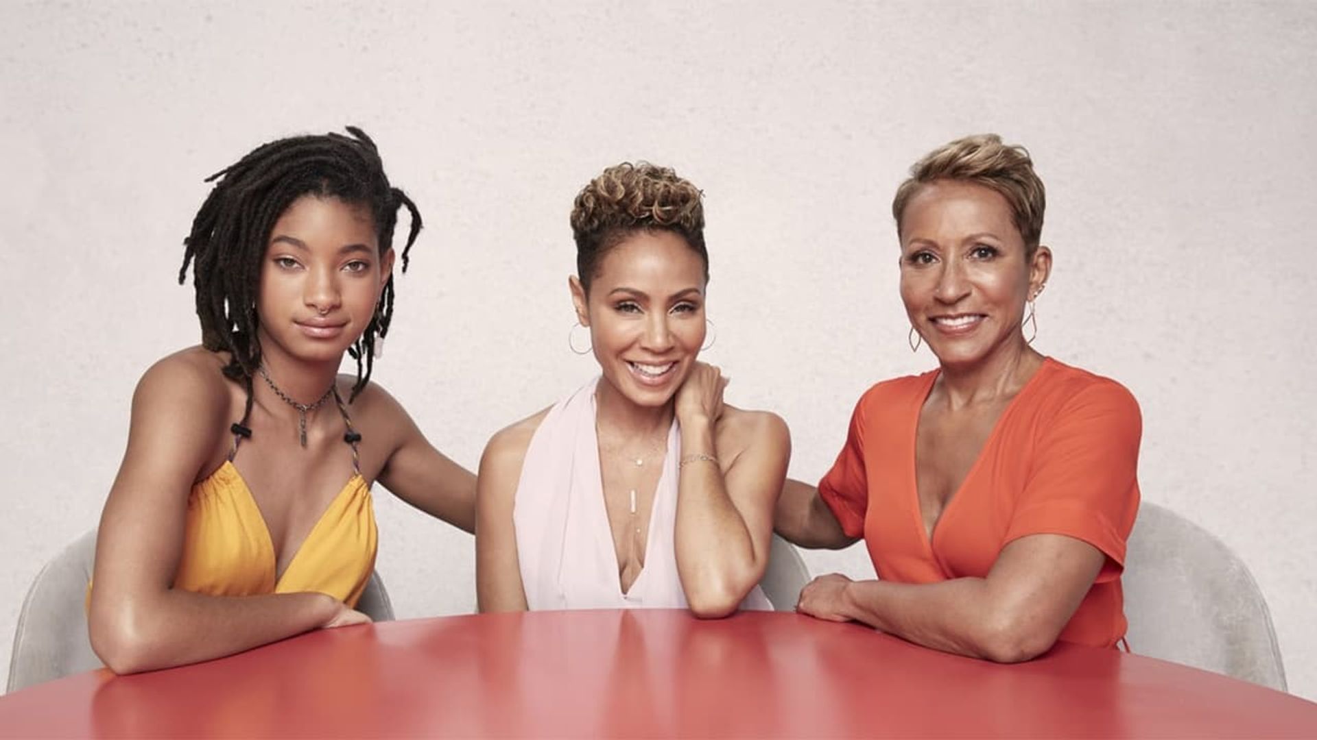 Red Table Talk background