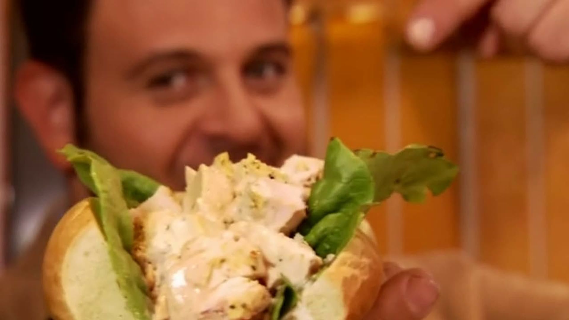 Adam Richman's Best Sandwich in America background