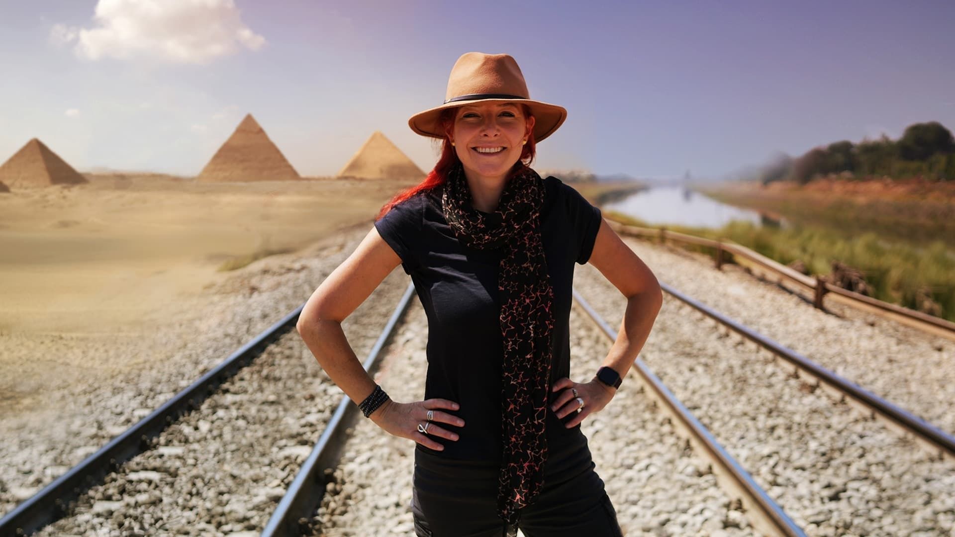 Ancient Egypt by Train background