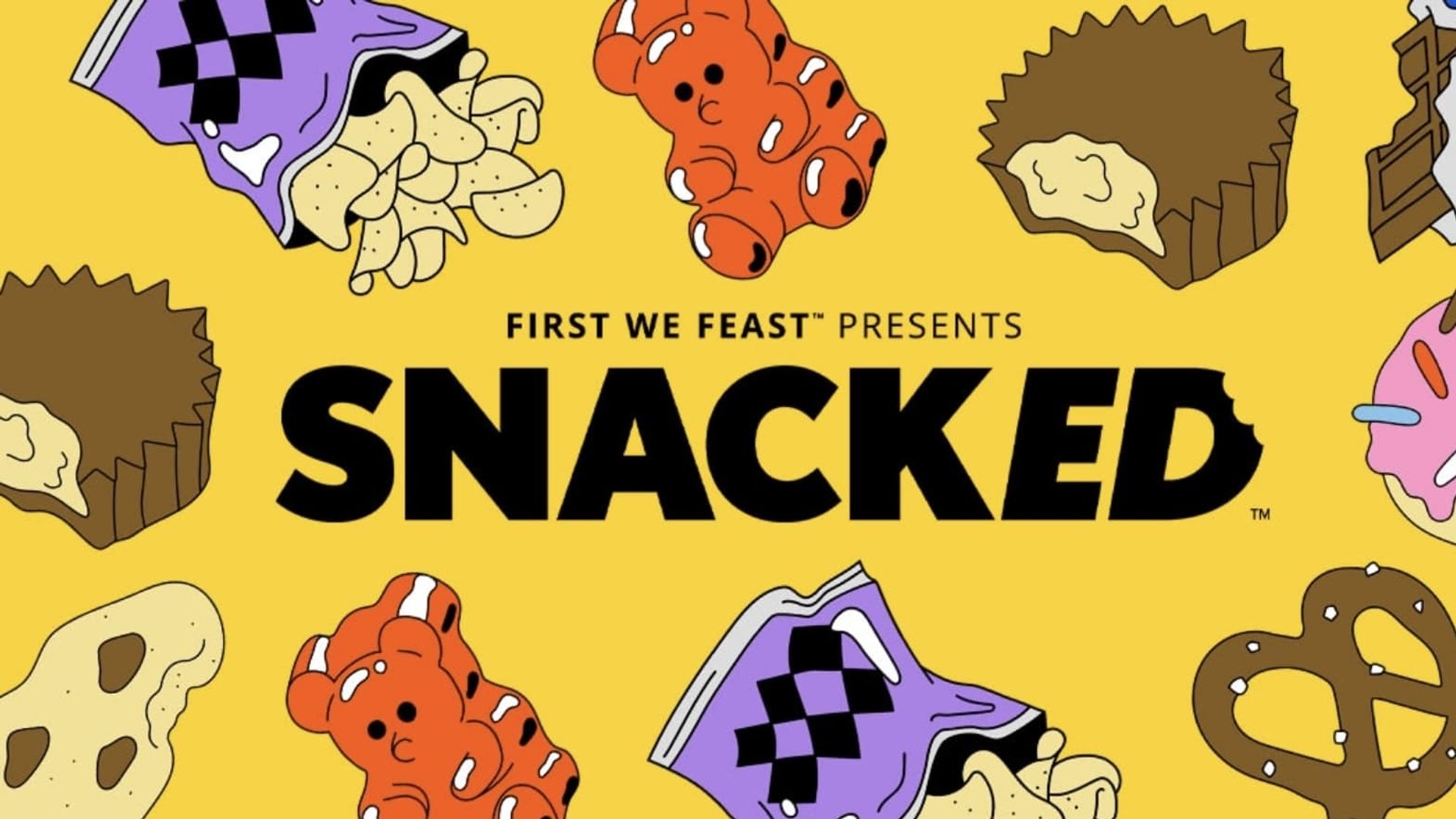 Snacked background