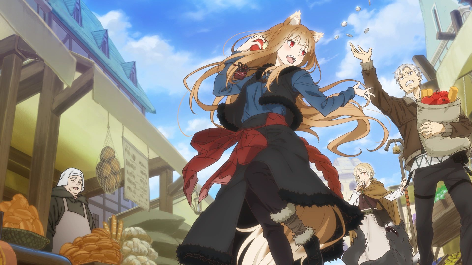 Spice and Wolf: Merchant Meets the Wise Wolf background