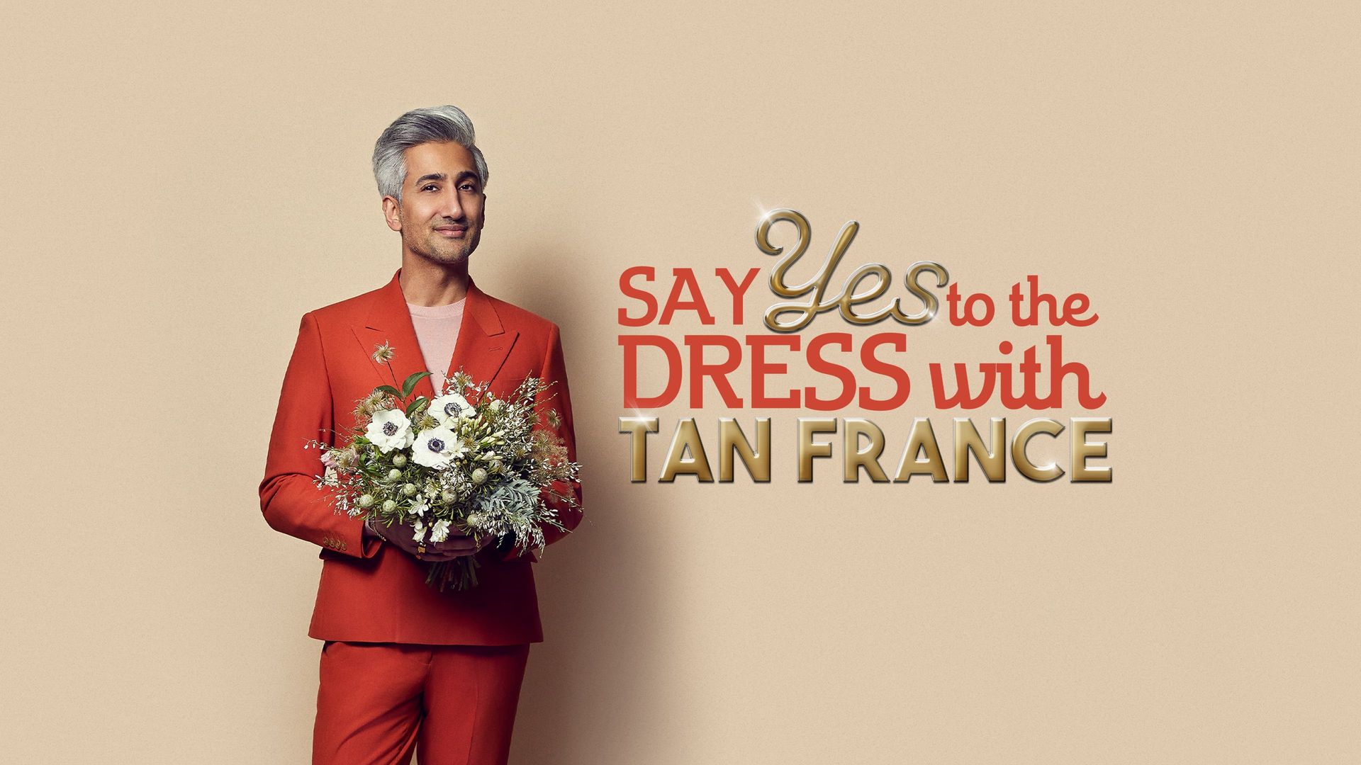 Say Yes to the Dress with Tan France background