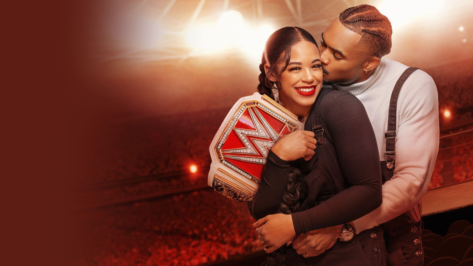 Love & WWE: Bianca & Montez background