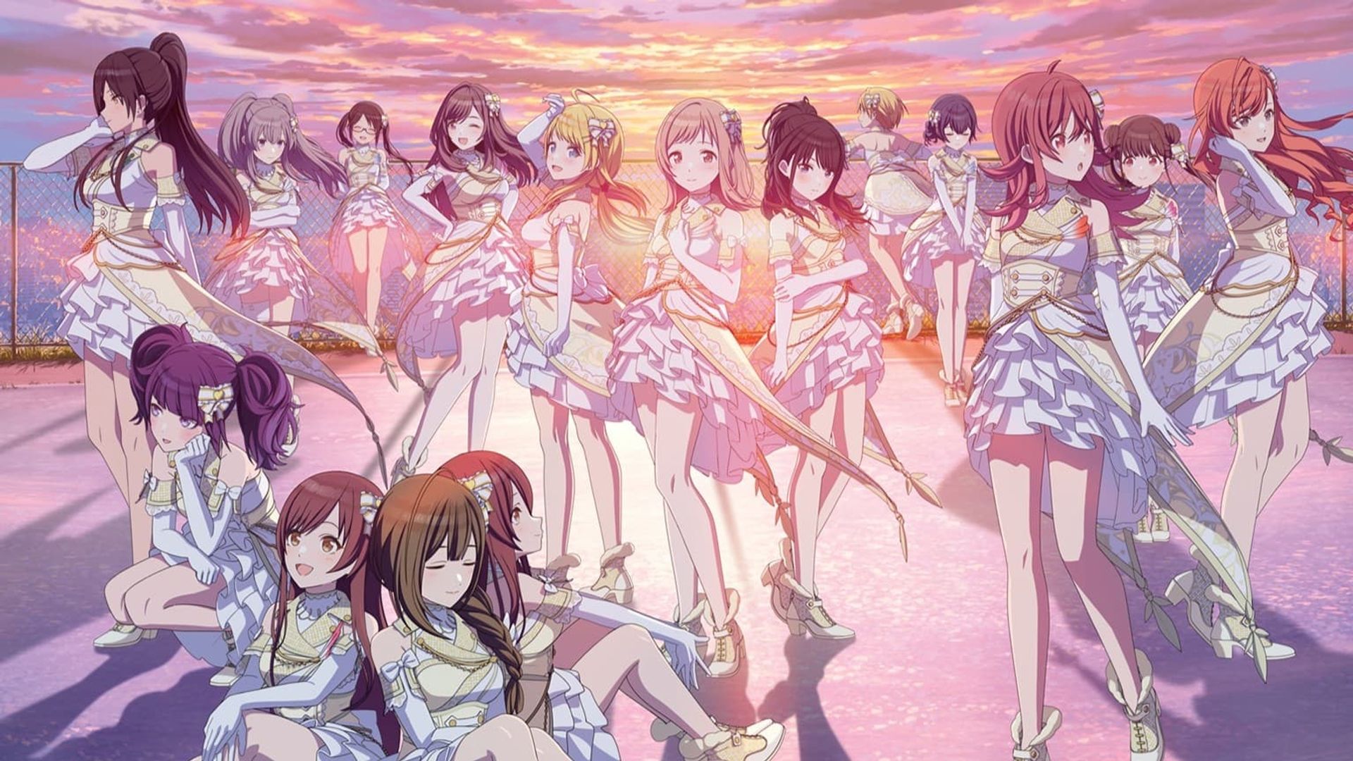 The Idolm@ster: Shiny Colors background
