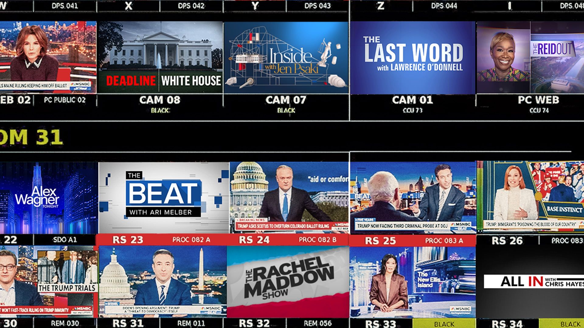 MSNBC Prime: Weekend background