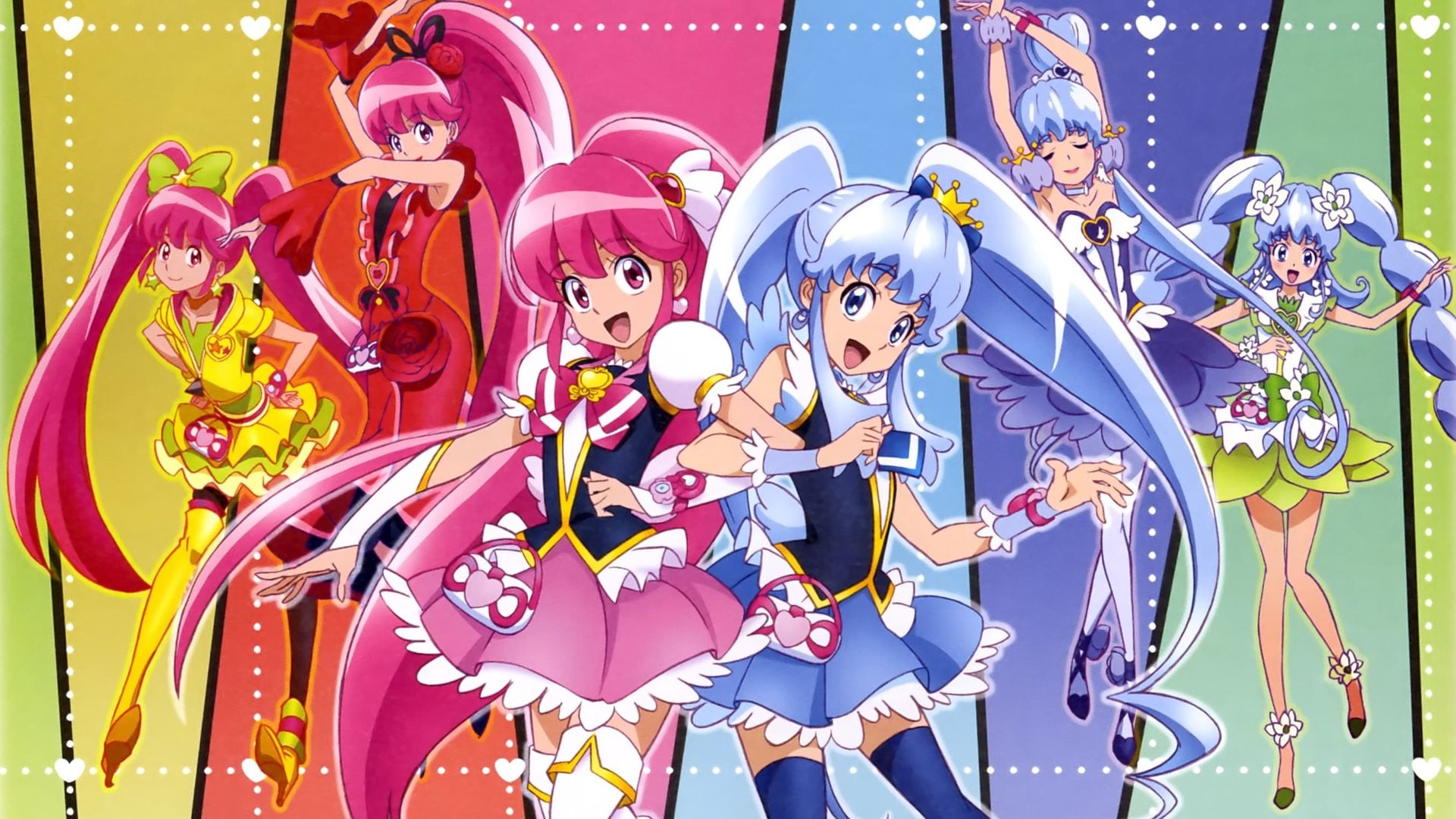 Happiness Charge PreCure! background