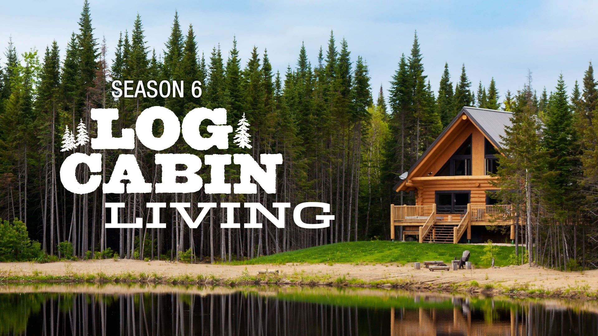 Log Cabin Living background