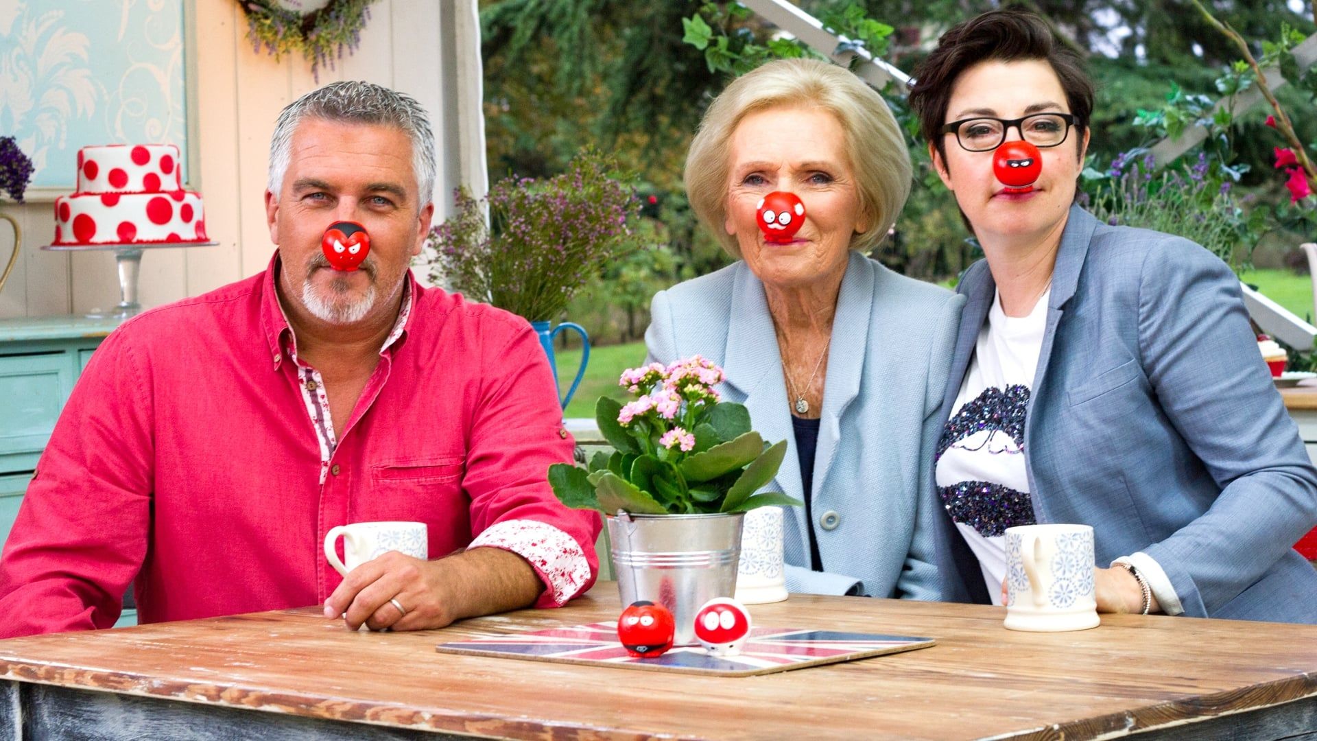 The Great Comic Relief Bake Off background