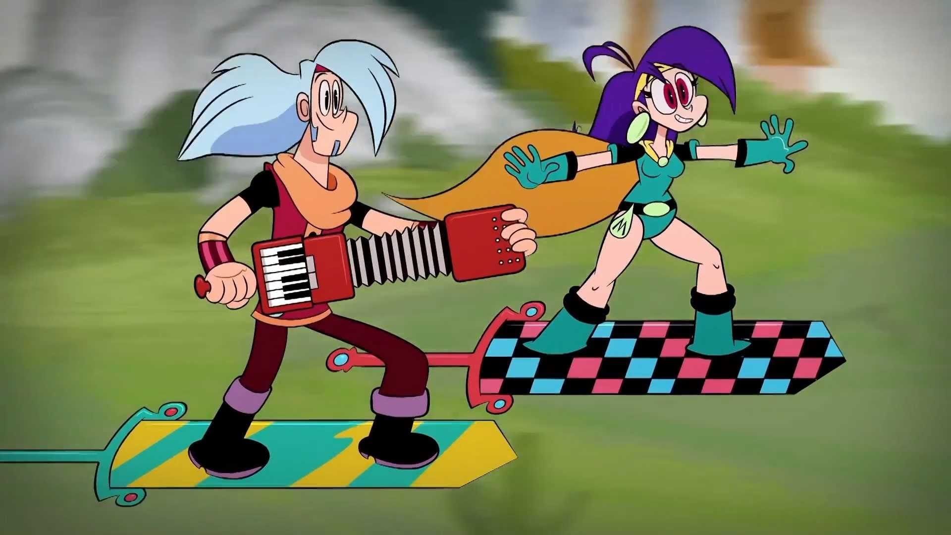 Mighty Magiswords background