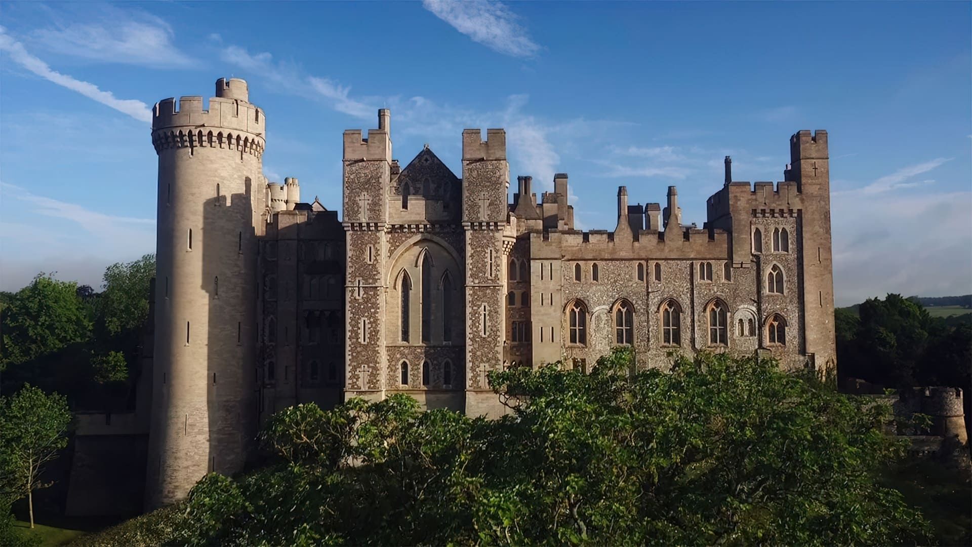 Secrets of Great British Castles background