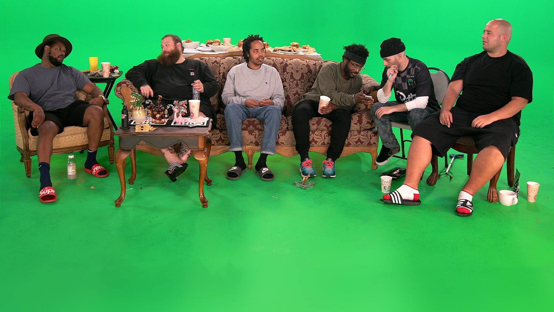 Traveling the Stars: Action Bronson and Friends Watch Ancient Aliens background