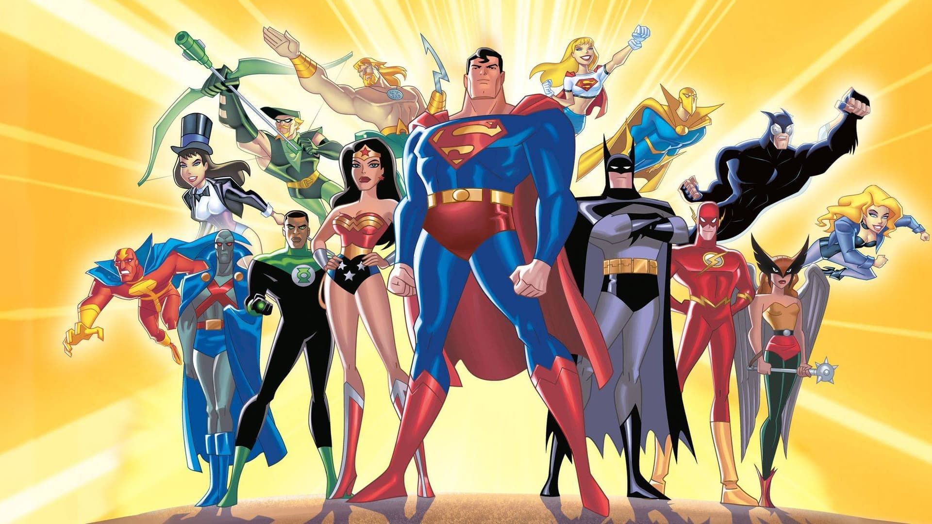 Justice League Unlimited background