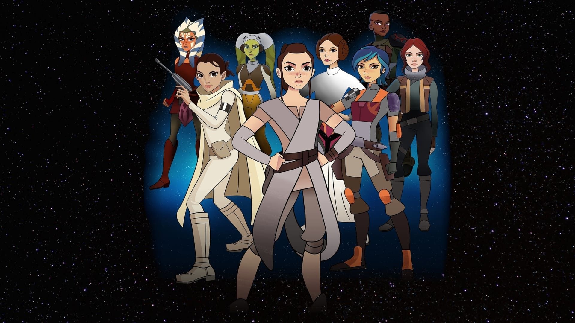 Star Wars: Forces of Destiny background