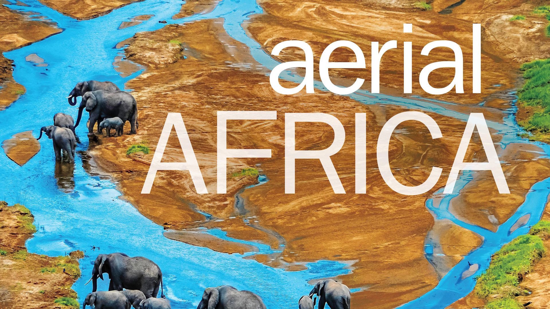 Aerial Africa background