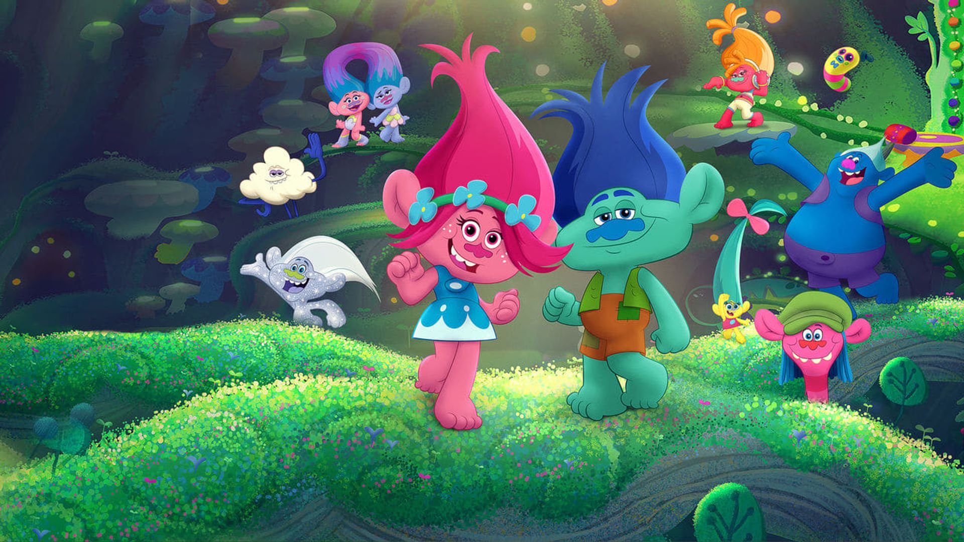 Trolls: The Beat Goes On! background
