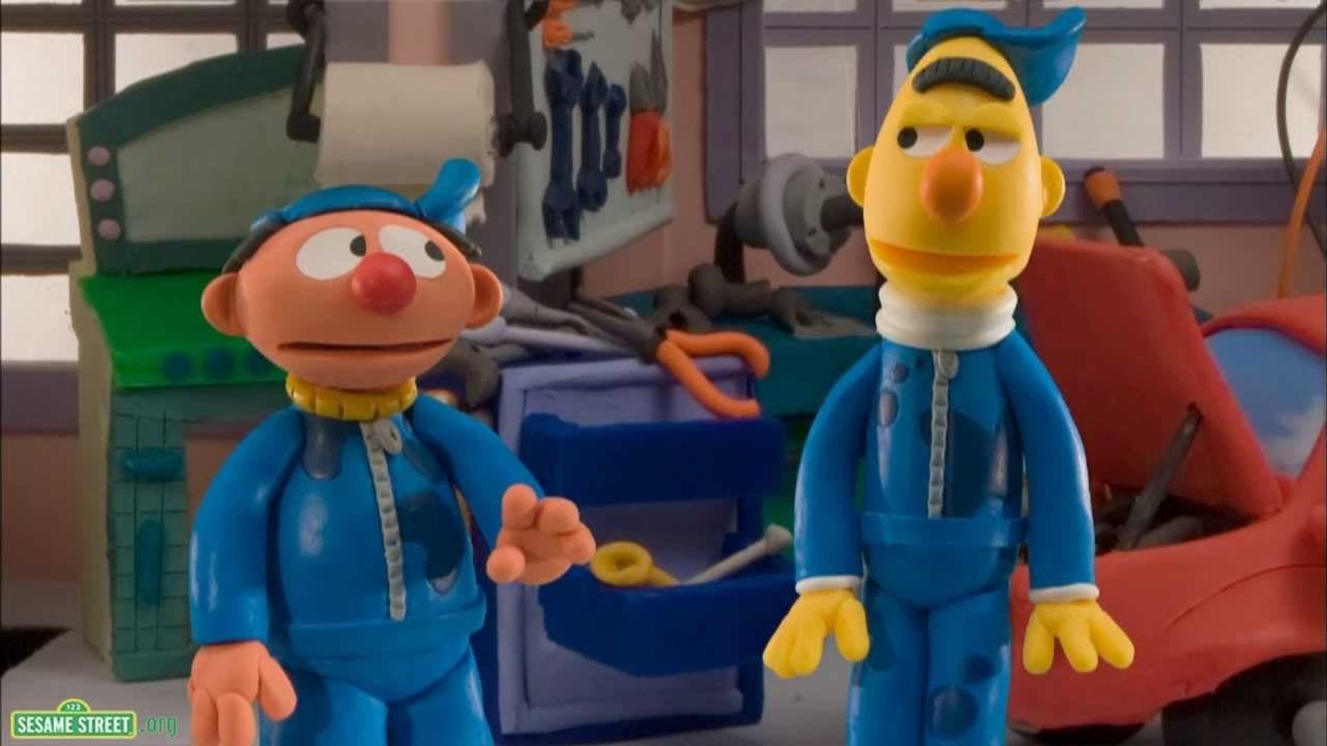 Bert and Ernie's Great Adventures background