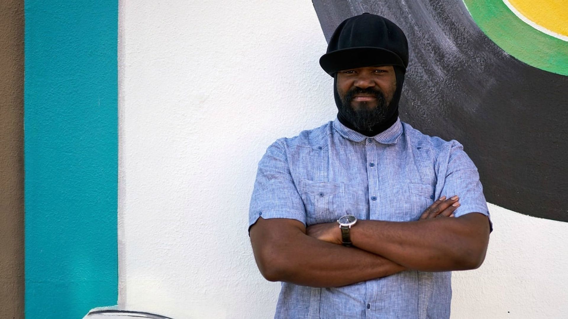 Gregory Porter's Popular Voices background