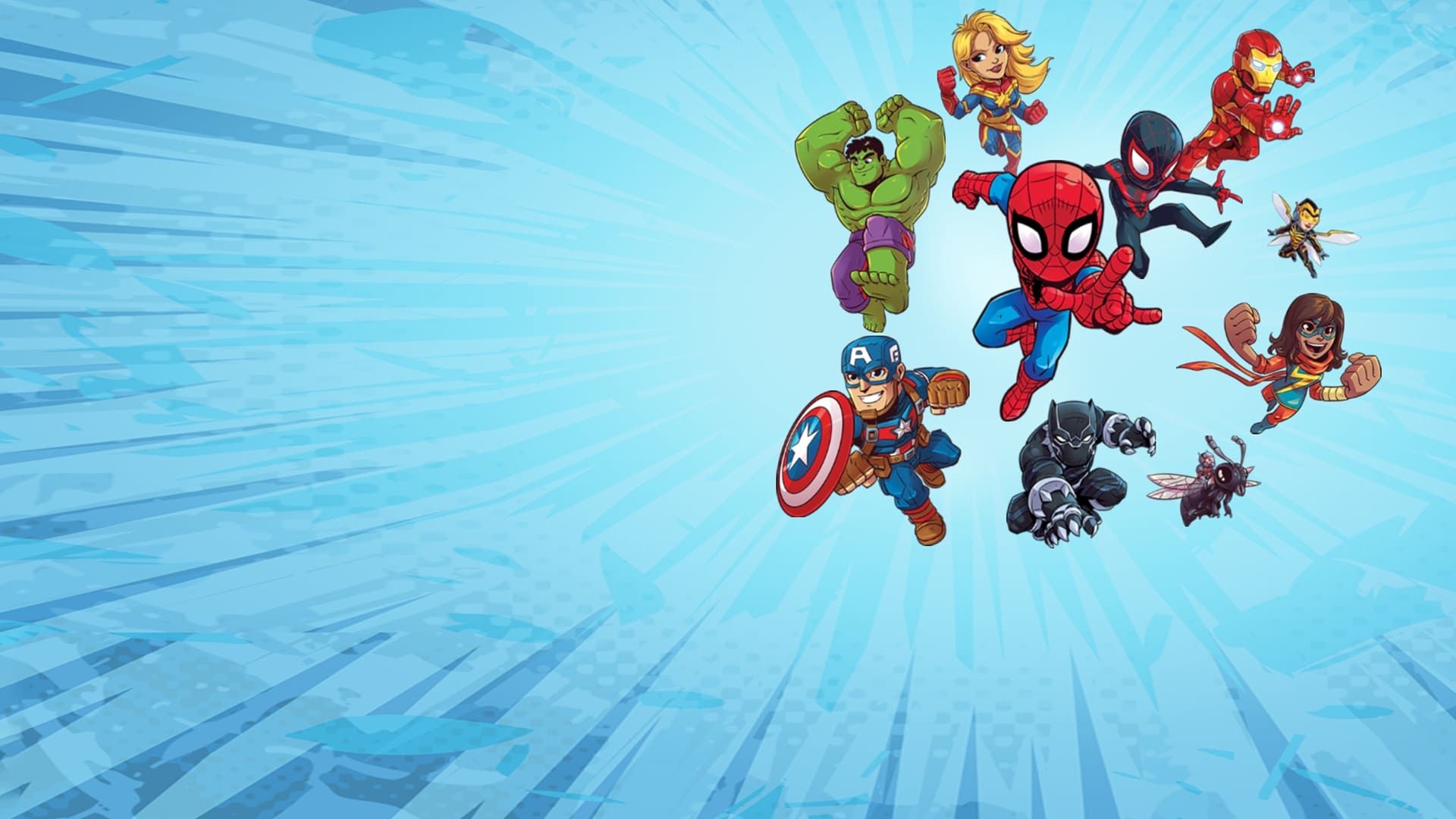 Marvel Super Hero Adventures background