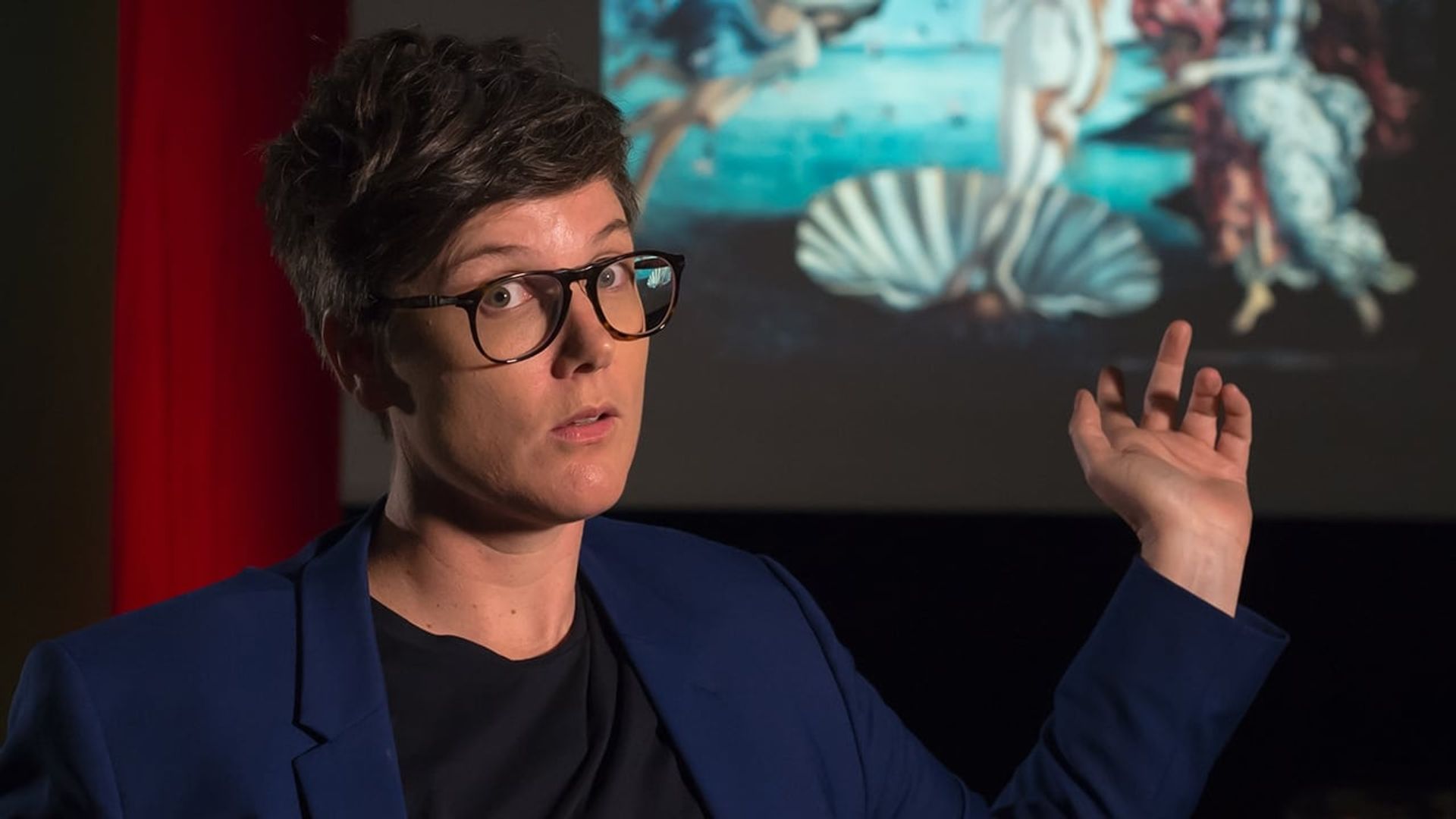 Hannah Gadsby's Nakedy Nudes background