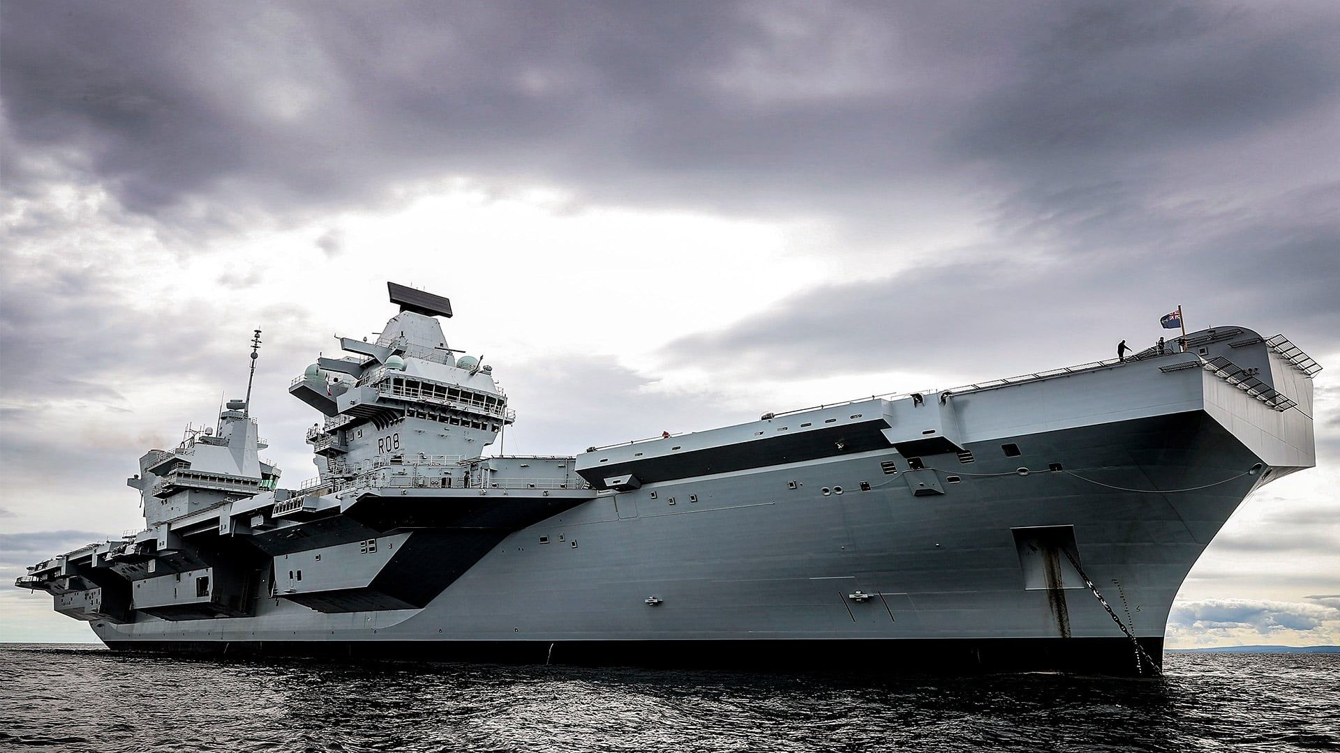 Britain's Biggest Warship background