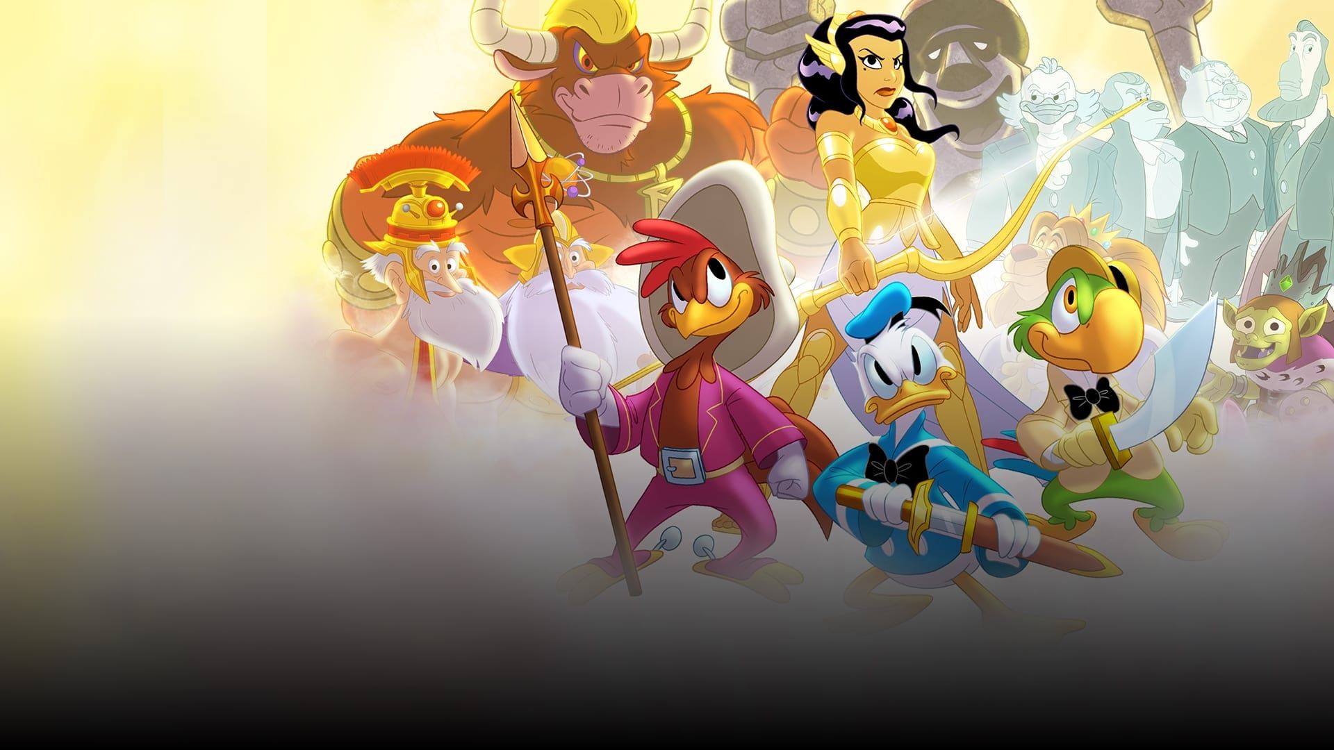 Legend of the Three Caballeros background