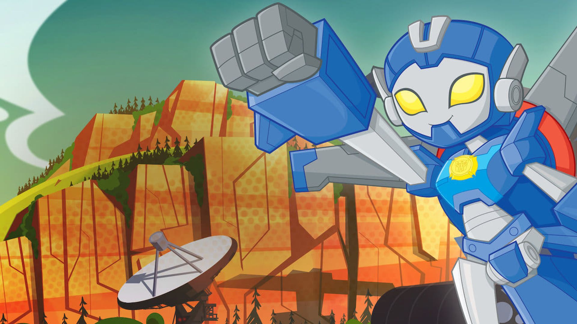 Transformers: Rescue Bots Academy background