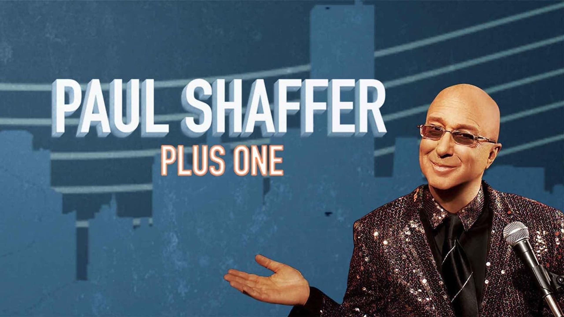Paul Shaffer Plus One background