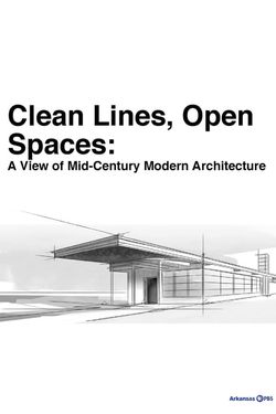 Clean Lines, Open Spaces