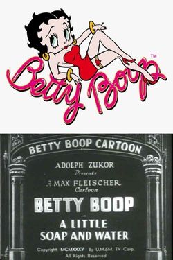 Betty Boop- A Little Soap and Water