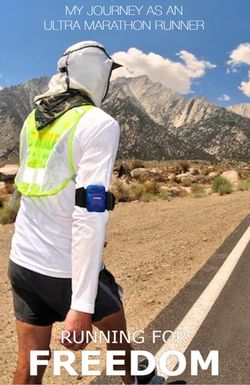 Running for Freedom: My Journey as an Ultra Marathon Runner