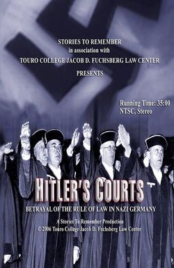 Hitlers Courts - Betrayal of the rule of Law in Nazi Germany