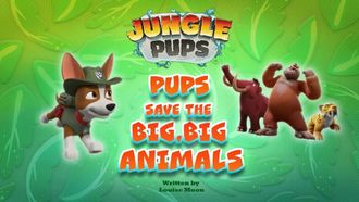 Episode 25 Jungle Pups: Pups Save the Big, Big Animals