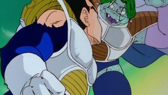 Episode 26 The Plot Is Smashed! The Counterattack, Vegeta vs. Zarbon