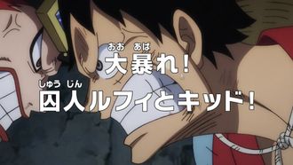 Episode 919 Rampage! The Prisoners - Luffy and Kid!
