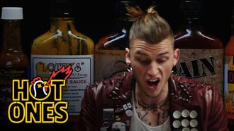 Episode 3 Machine Gun Kelly Talks Diddy, Hangovers, & Amber Rose While Eating Spicy Wings