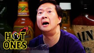 Episode 4 Ken Jeong Performs a Physical While Eating Spicy Wings
