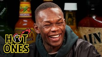 Episode 9 Israel Adesanya Gives Thanks While Eating Spicy Wings