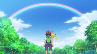 Episode 57 The Rainbow and the Pokémon Master!