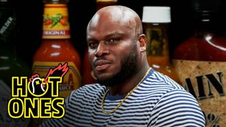 Episode 2 Derrick Lewis is Not Okay While Eating Spicy Wings
