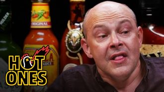 Episode 17 Rob Corddry Cries Real Tears Eating Spicy Wings