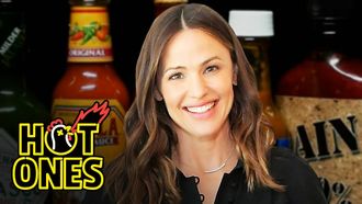 Episode 8 Jennifer Garner Says 'Golly' While Eating Spicy Wings