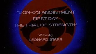 Episode 37 Lion-O's Anointment First Day: The Trial of Strength