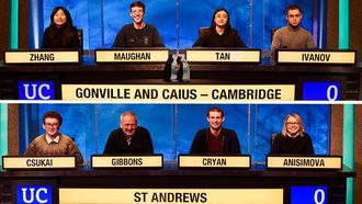 Episode 7 Gonville and Caius, Cambridge v St Andrews