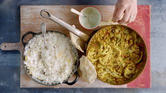 Episode 30 Lamb Kofte and Keralan Veggie Curry