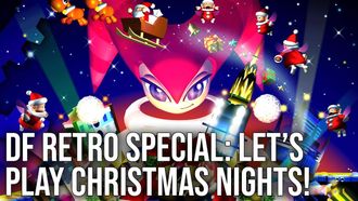 Episode 28 DF Retro Festive! Let's Play Christmas NiGHTS on Sega Saturn!